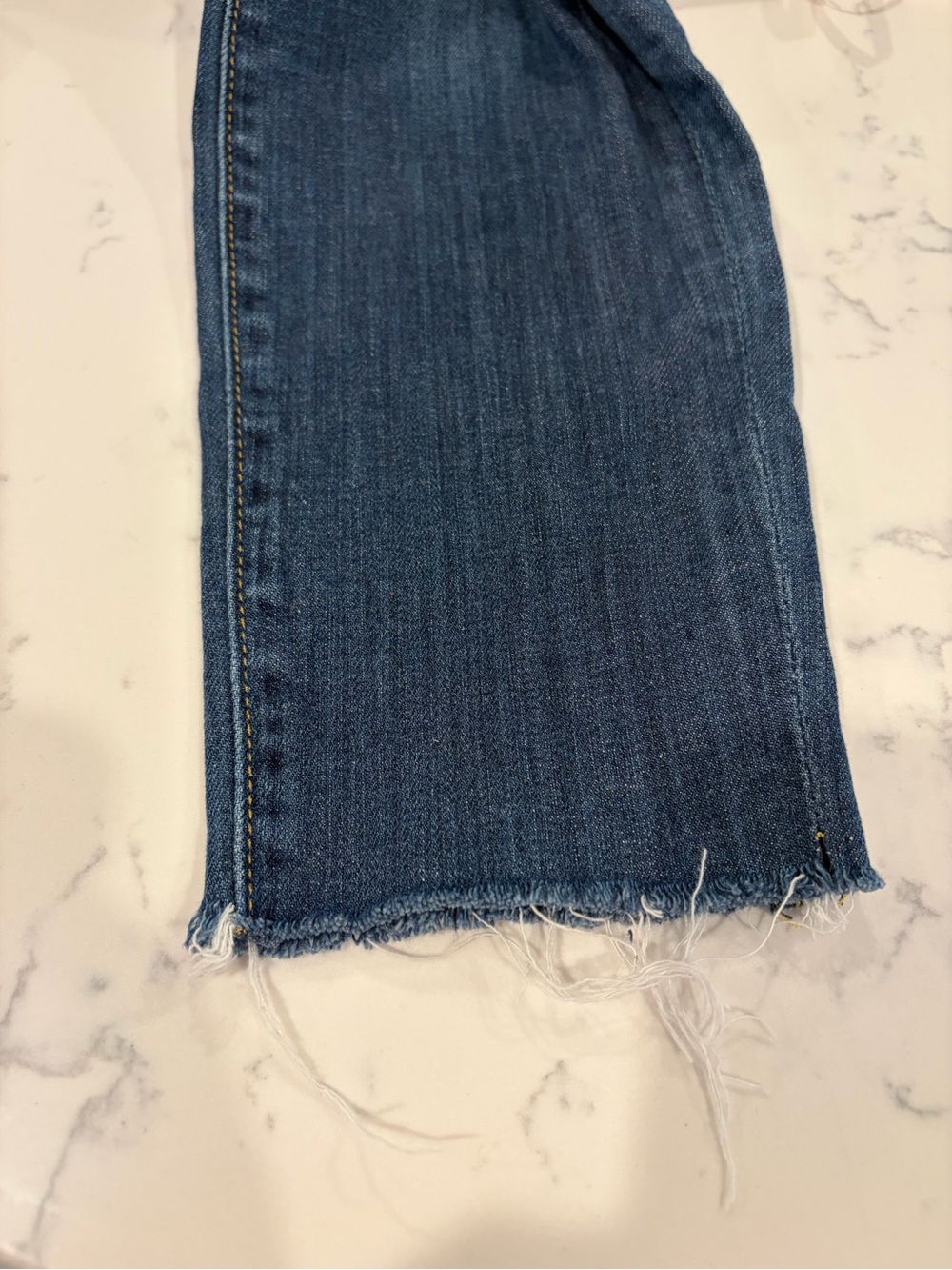 7 For All Mankind Women's Dark Blue Skinny Jeans - Picture 7 of 7